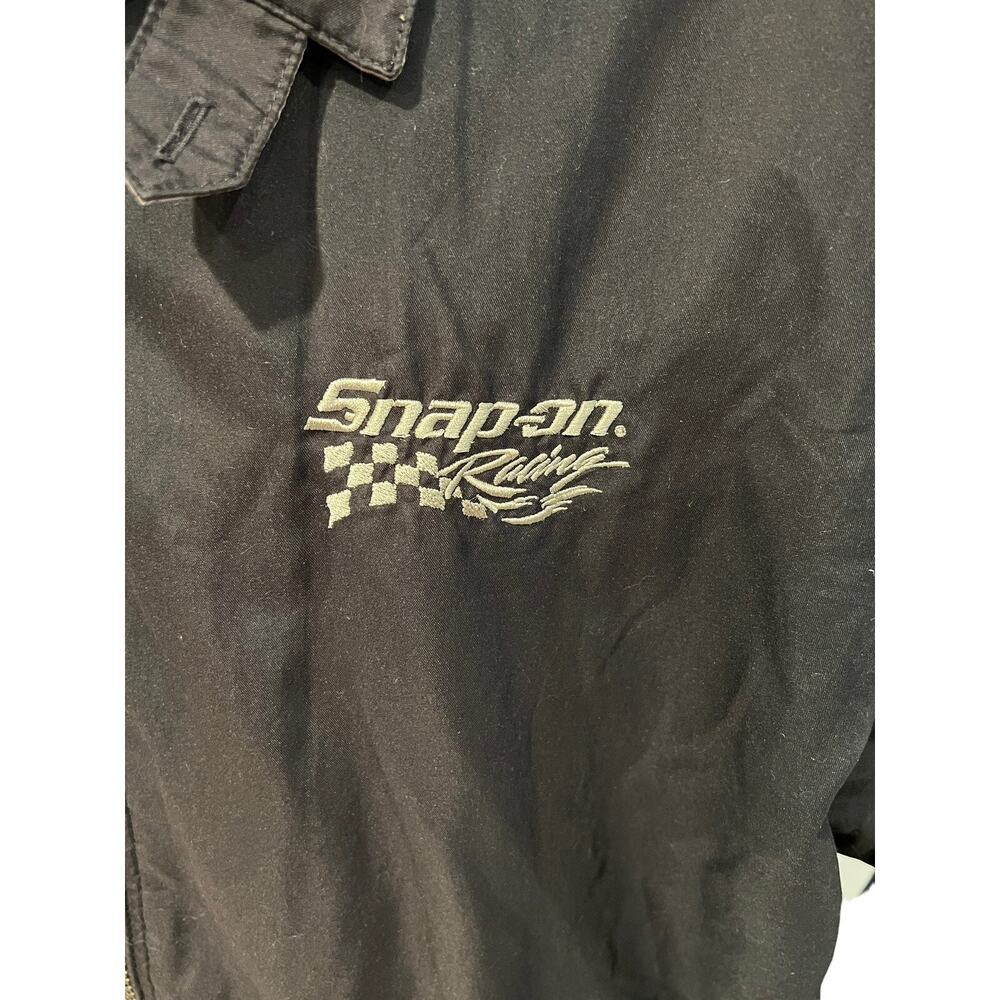 Snap On Tools Racing Jacket Wind Breaker Large Destinations American Identity - Picture 2 of 6